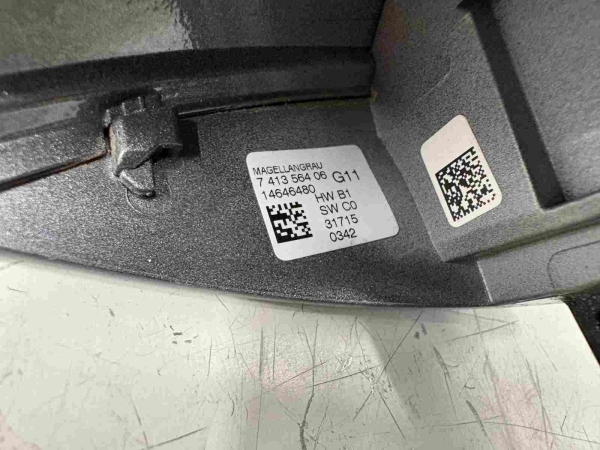 Original BMW G11 G12 Door Handle Painted Outer Right 7413564 