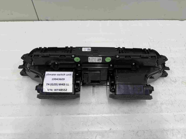 Original BMW G42 G20 G22 G02 Automatic air conditioning control 9855413 