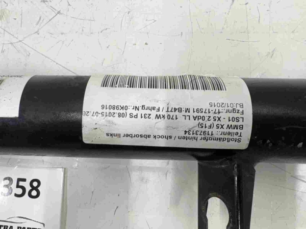 Original BMW F15 F16 Shock Absorber Rear Left 6867865 