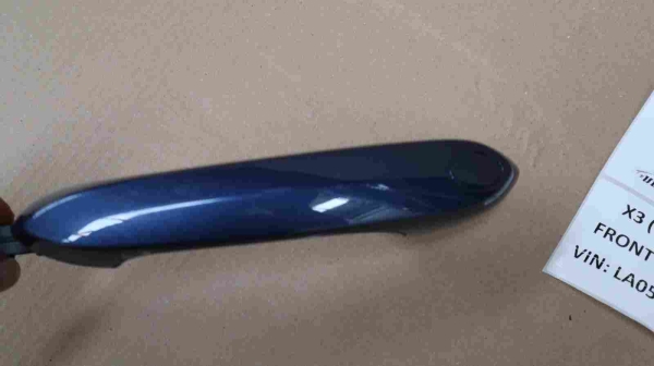 Original BMW G Series Door Handle Painted Outer Left Phytonicblau 7470605 