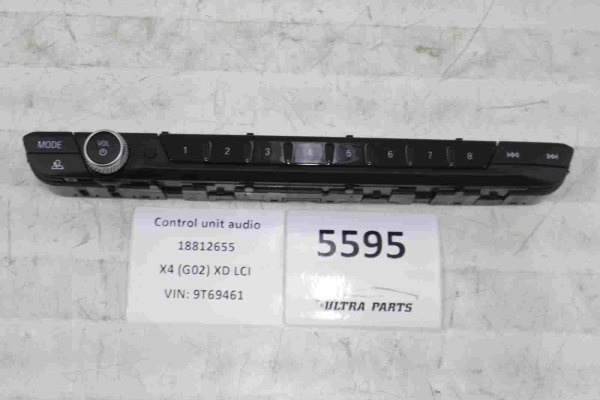 Original BMW G14 G01LCI G02LCI Control Unit Audio 5A47C39 7949335 