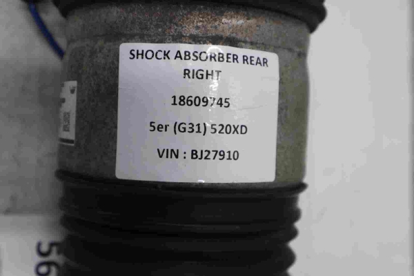 Original BMW G31 G31 LCI Air Spring Strut Rear Right 6882826 