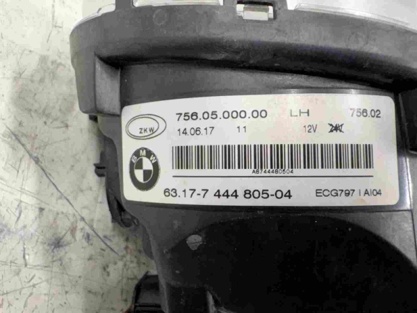 Original BMW X2 F39 Fog Light LED Left 7444805 