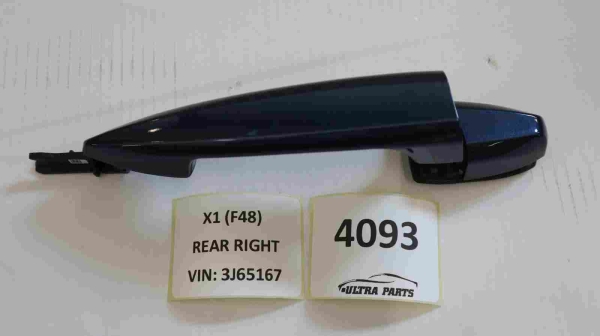 Original BMW F52 F45 F46 F48 F39 Door Handle Painted Outer Right 7396306 