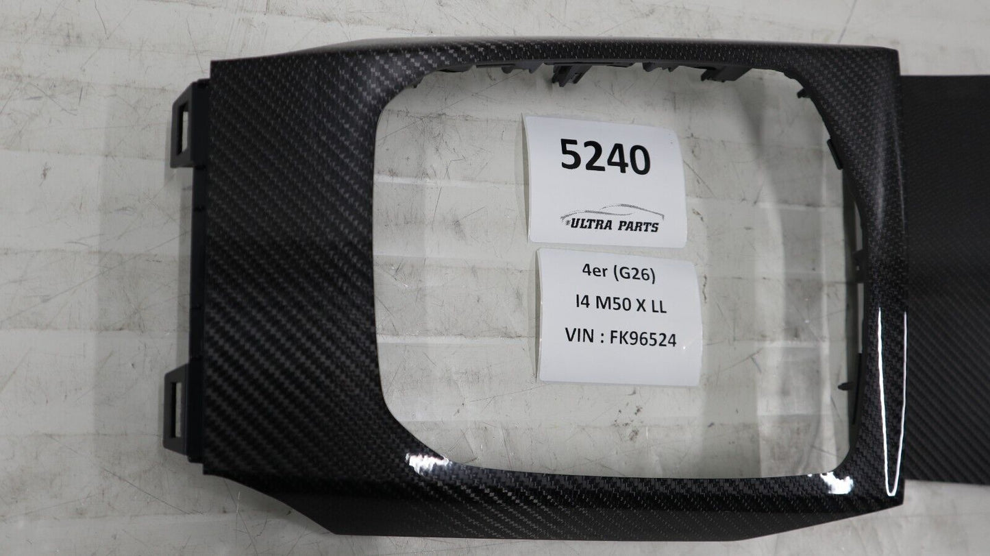 OEM BMW G80 M3 G20 G21 G26 G82 Dekorleisten Blende Decorative Trims Carbon Fibre