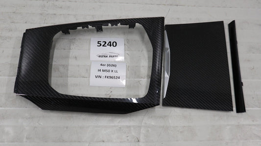 OEM BMW G80 M3 G20 G21 G26 G82 Dekorleisten Blende Decorative Trims Carbon Fibre