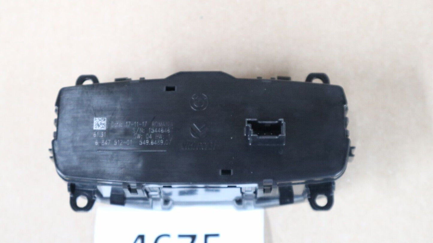 OEM BMW F20 F22 F30 F32 F36 Bedieneinheit Licht Light Control Unit 6847512