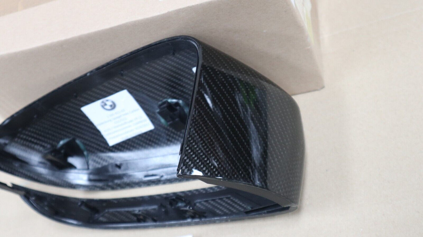 BMW G11 G12 G14 G15 G16 G30 връзки Spiegelabdeckung M Performance Carbon Cap NEU