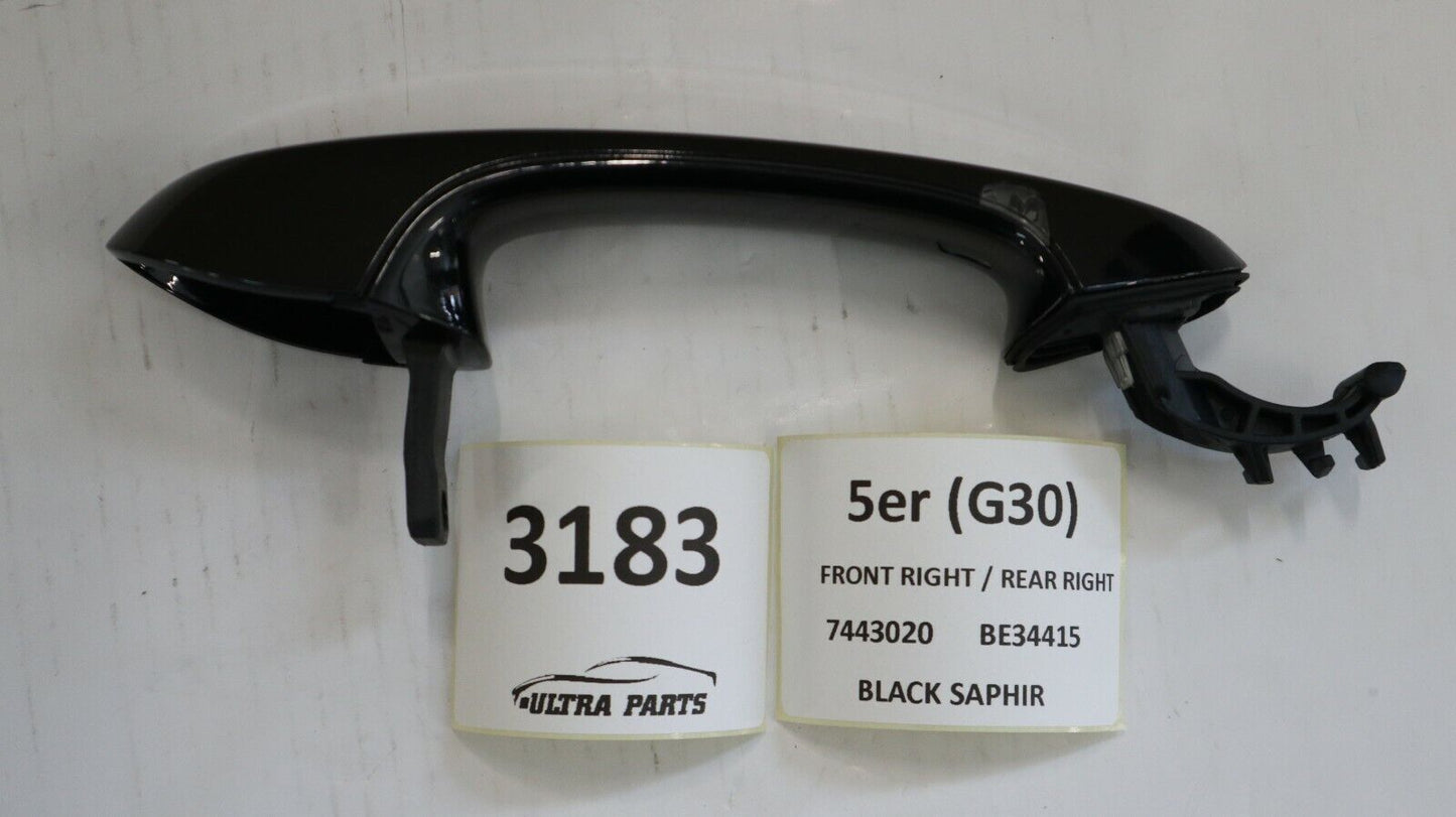 Original BMW G30 F90 G31 G32 Türgriff aussen rechts BLACK SAPPHIRE. MET. 475