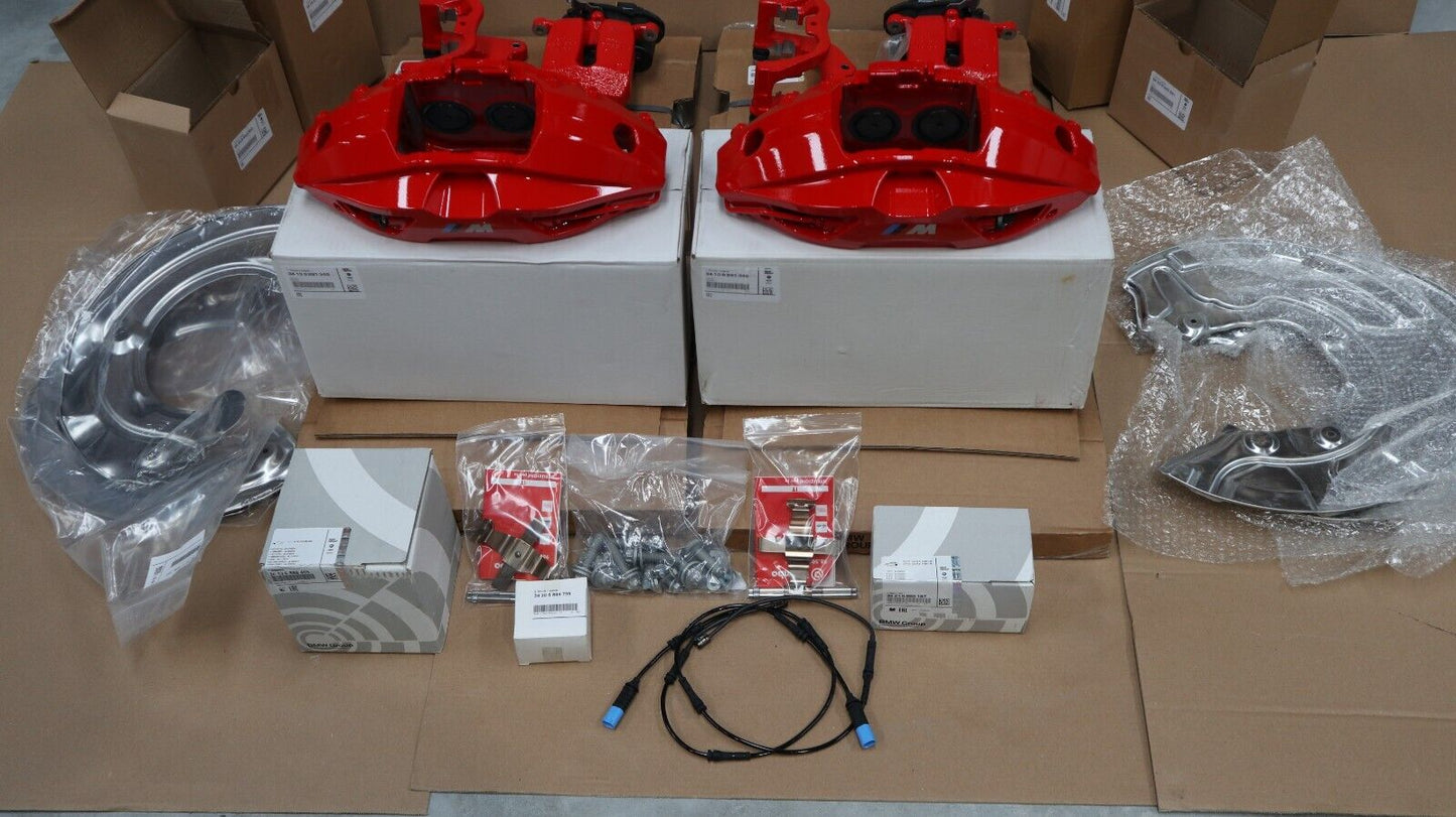 BMW G11 G12 G30 G31 G32 G01 G02 G05 G06 G07 M Sport Red Brake Set Retrofit Kit