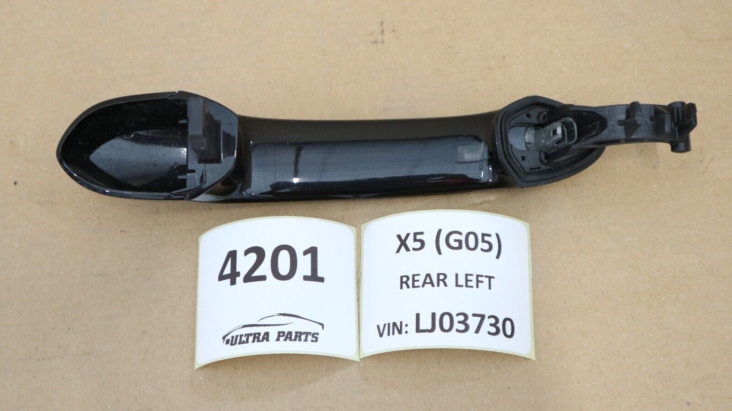 BMW 7470525 G01 G02 G08 iX3  Türgriff hinten links 475 black sapphire met