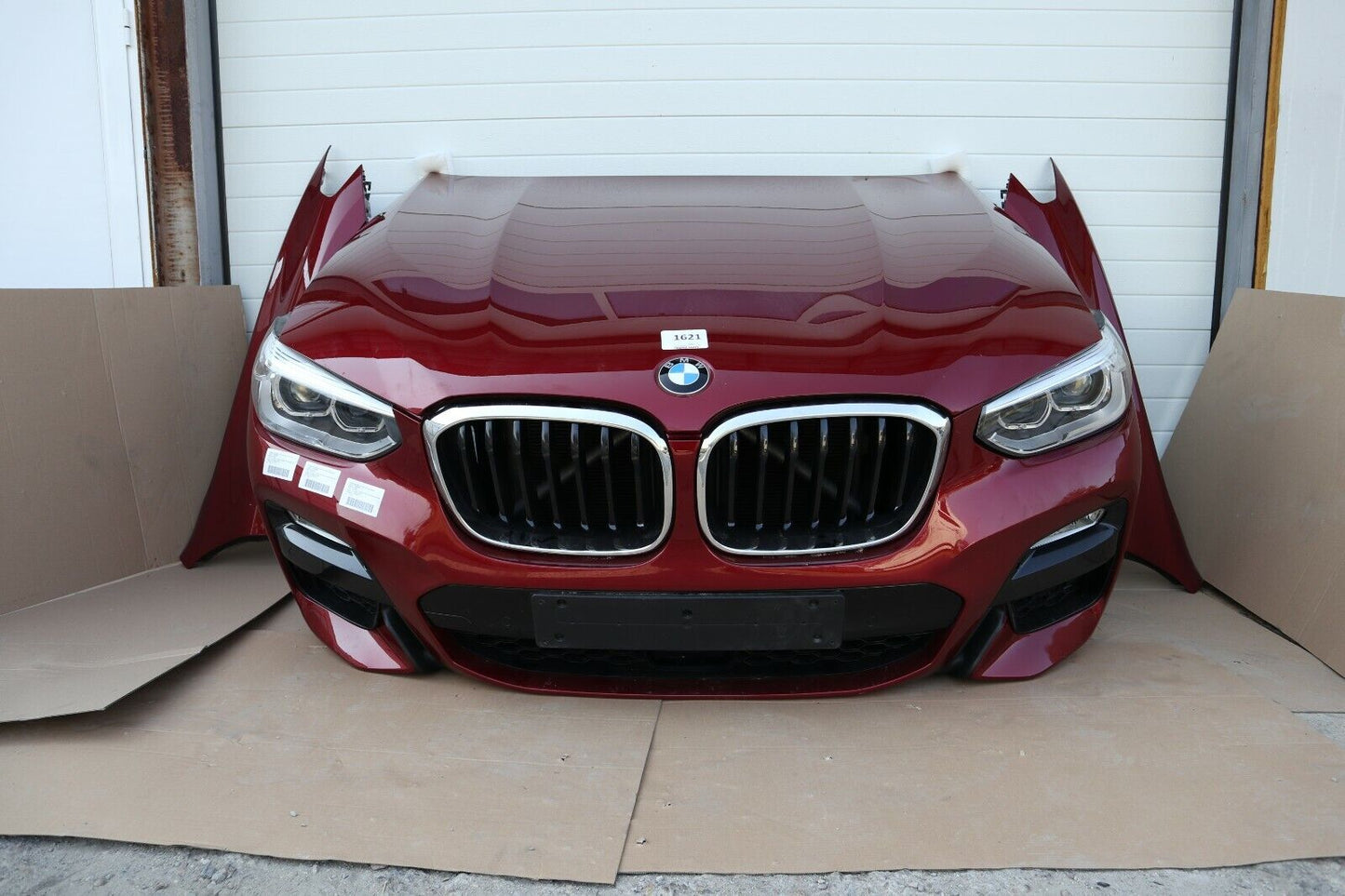 BMW X4 G02 3.0D diesel COMPLETE FRONT VOLLSTÄNDIGE VORNE C06 flamenco-rot