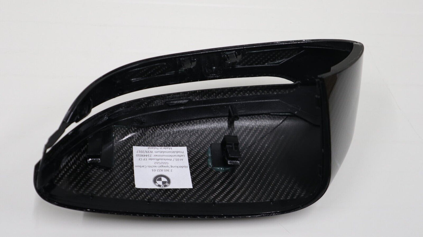 BMW G11 G12 G14 G15 G16 G30 rechts Spiegelabdeckung M Performance Carbon Cap NEU