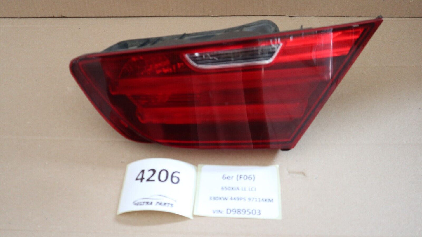 BMW Rear light in trunk lid right Rückleuchte rechts 6' F06 F12 F13 63217210580