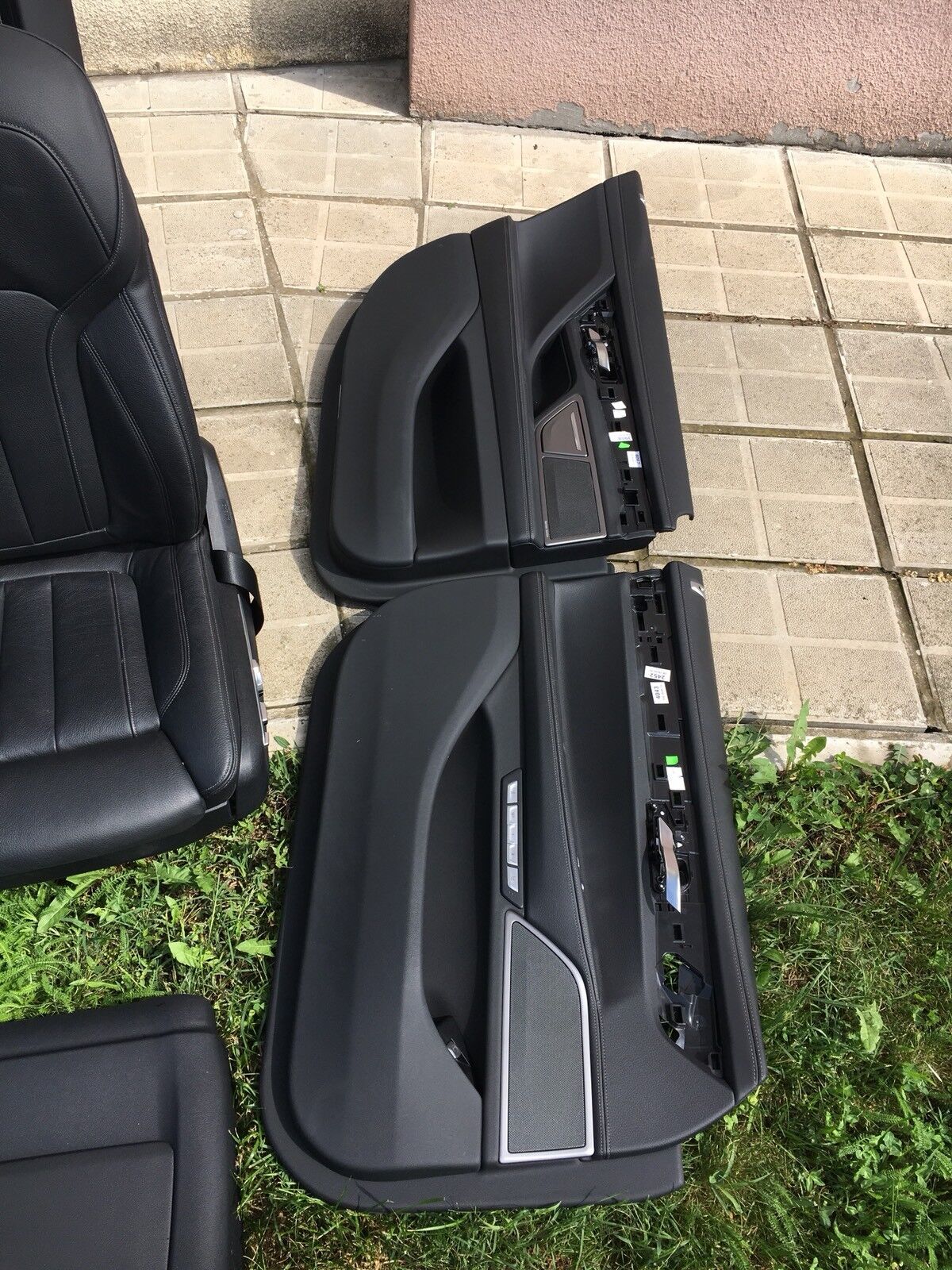 BMW G12 Lederausstattung Komfortsitze Sitze Seats Leder Leather DAKOTA SCHWARZ