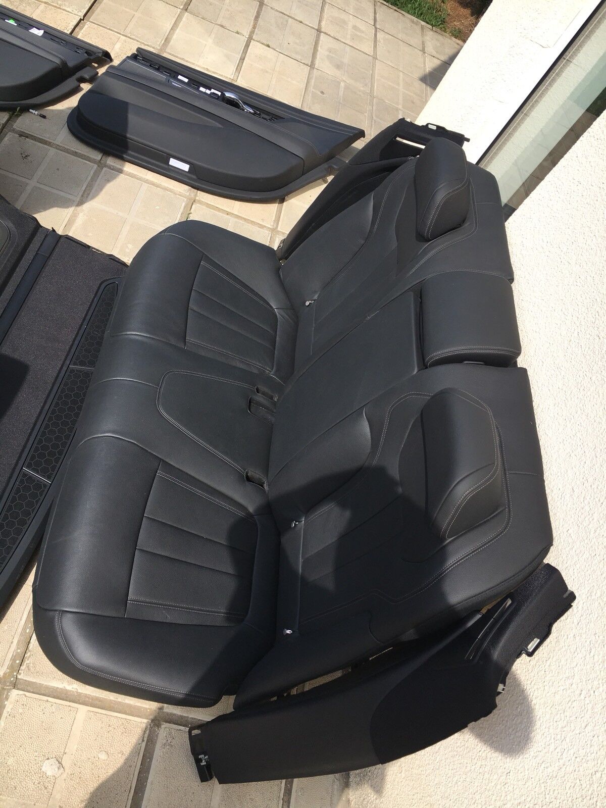 BMW G12 Lederausstattung Komfortsitze Sitze Seats Leder Leather DAKOTA SCHWARZ