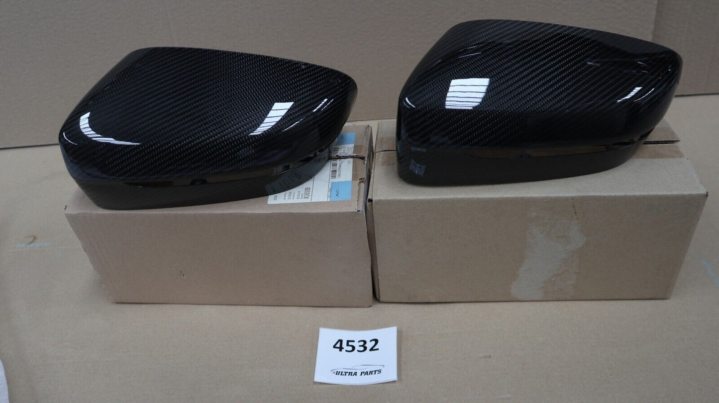 BMW G11 G12 G14 G15 G16 G30 връзки Spiegelabdeckung M Performance Carbon Cap NEU