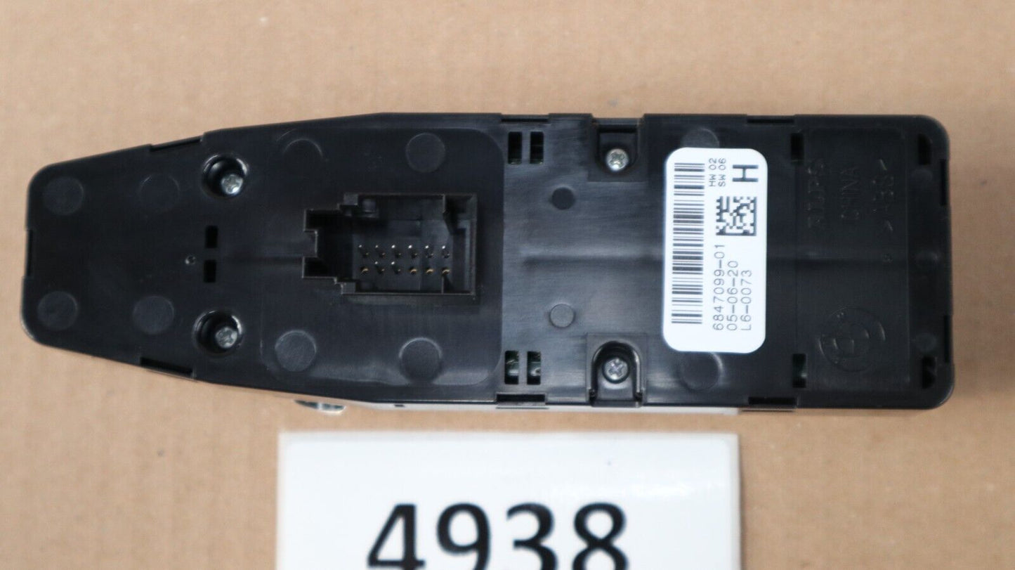 Оригинално BMW G Series G20 G30 F90 Schalter Fensterheber Tür vorne links 6847099