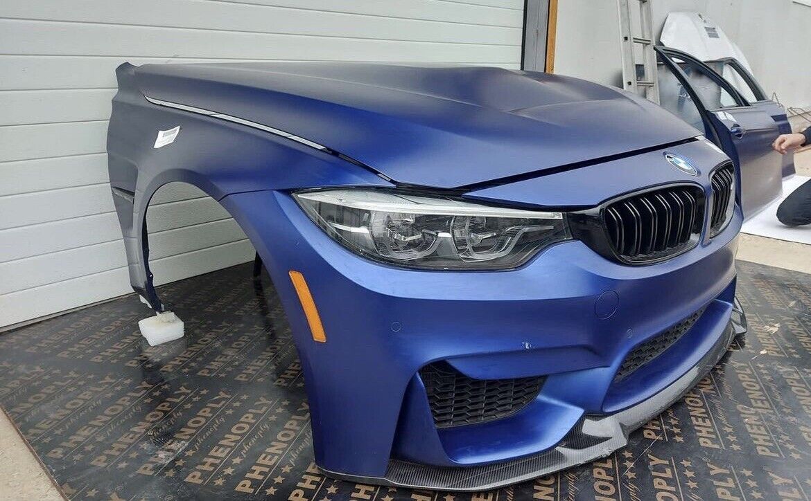 BMW M3 F80 LCI ПЪЛЕН ПРЕДЕН VOLLSTÄNDIGE VORNE Адаптивен Led карбонов капак