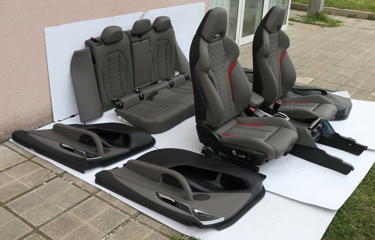 BMW F98 X4M G02 M Innenausstatung Leder Sitze leather Seats Interior Merino LKHV