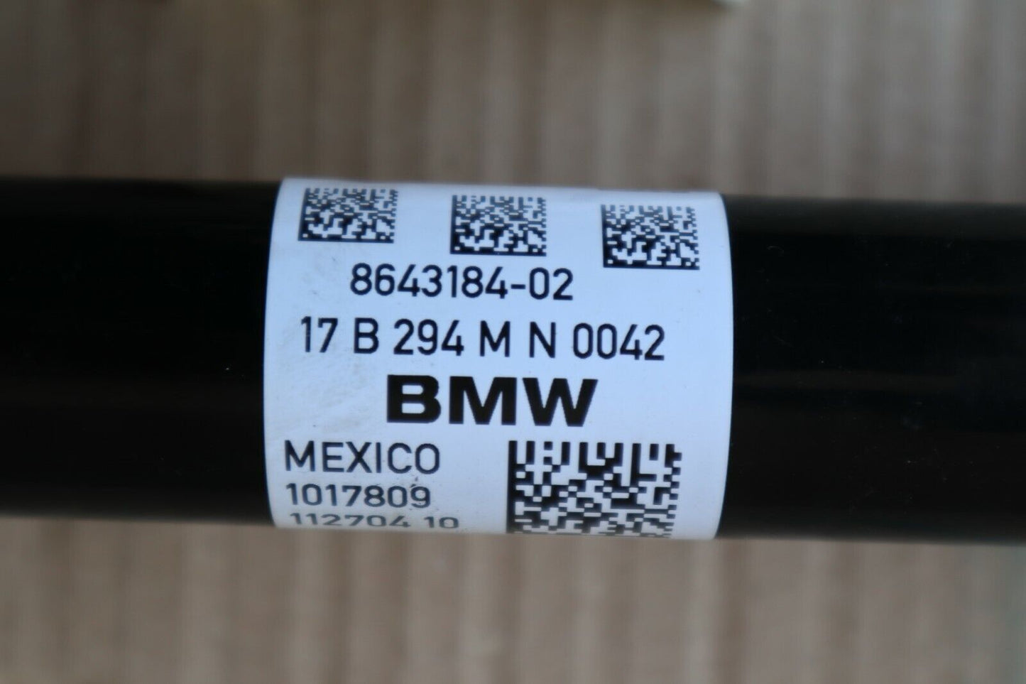 Оригинално BMW X3 G01 G08 X4 G02 Antriebswelle Abtriebswelle vorne rechts 8643184 