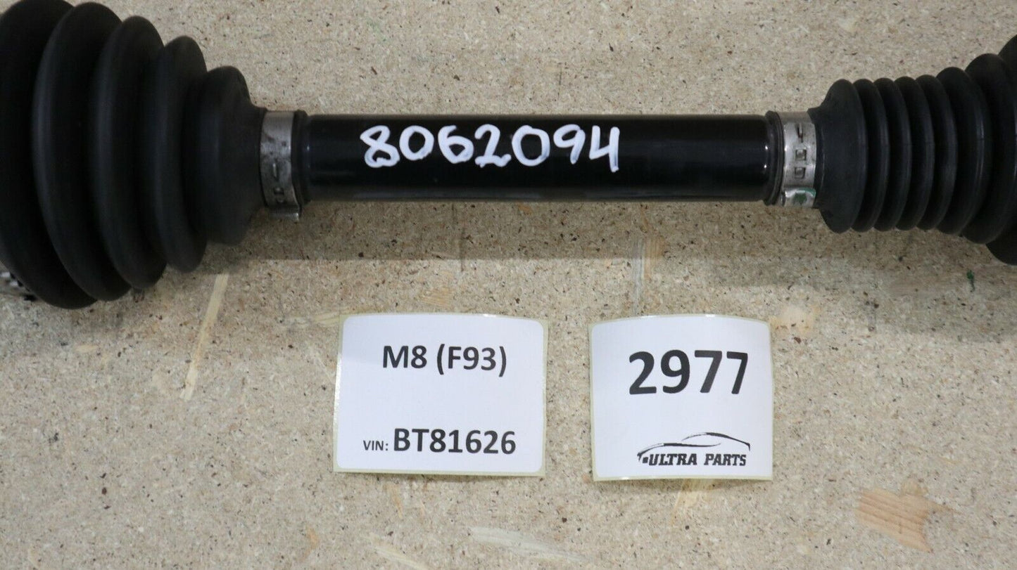 BMW M5 F90 M8 F91 ANTRIEBSWELLE ABTRIEBSWELLE RECHTS OUTPUT SHAFT RIGHT 8062094