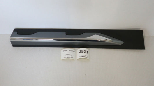 BMW X3 G01 Stossleiste Tür hinten rechts Moulding door rear right Luxury 8499216