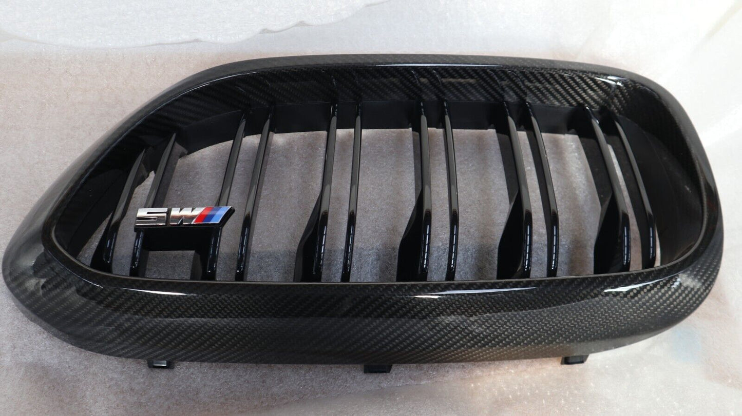 NEU BMW G30 M5 F90 SET FRONTKÜHLER CARBON 51712447091 51712447092 ORIGINAL