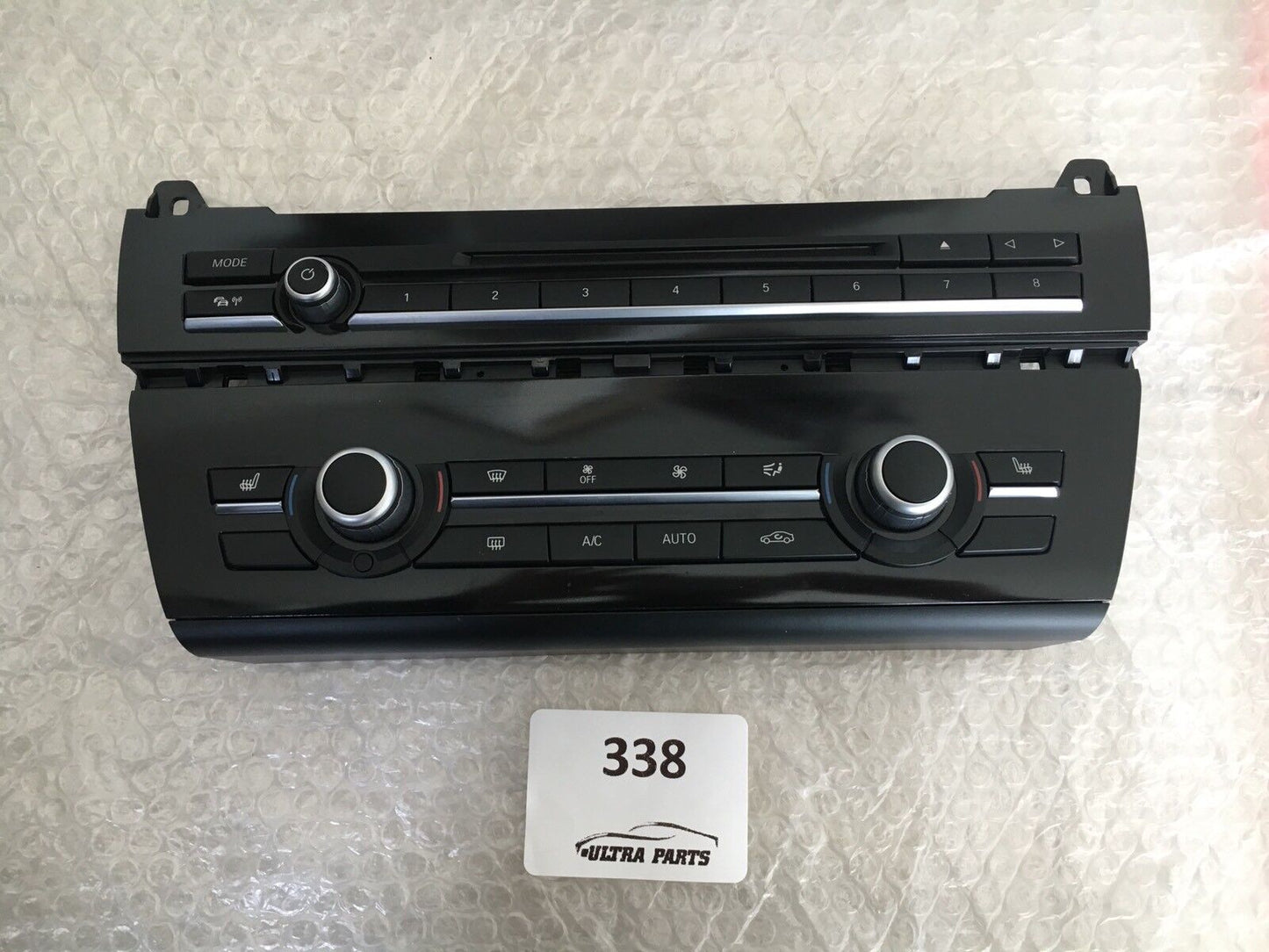 BMW F10 F11 F18 5ER RADIO KLIMABEDIENTEIL SITZHEIZUNG AC PANEL 9352676