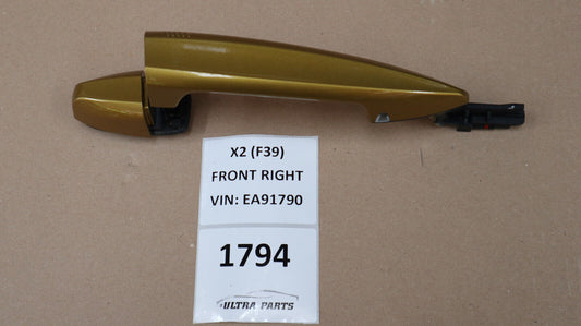 BMW F15 F16 F39 F45 F46 F48 Türgriff rechts Komfort Galvanio Gold BMW 7482538