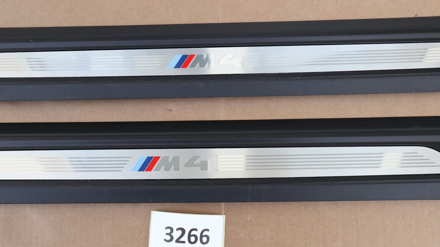 BMW M4 F82 Einstiegsleisten Set 8063797 8063798 links rechts entry sills