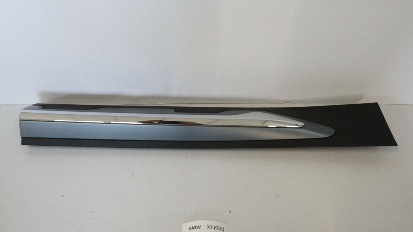 BMW X3 G01 Stossleiste Tür hinten rechts Molding door spate right Luxury 8499216