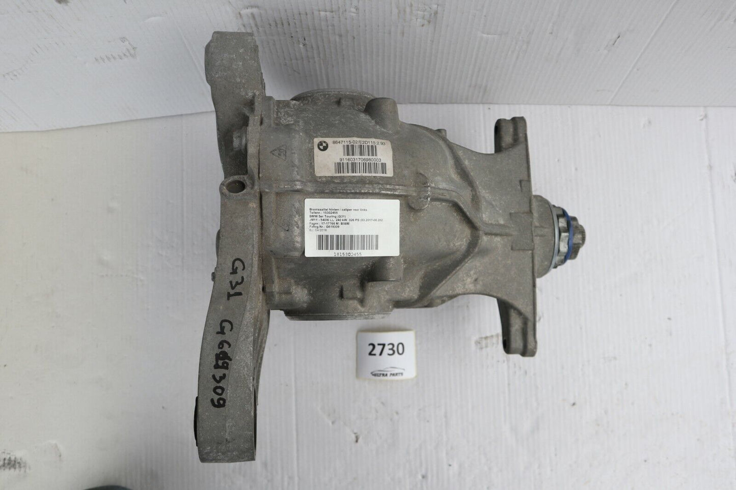 Original BMW G30 G31 G16 Hinterachsgetriebe Differential 2.93 8686205 8647116