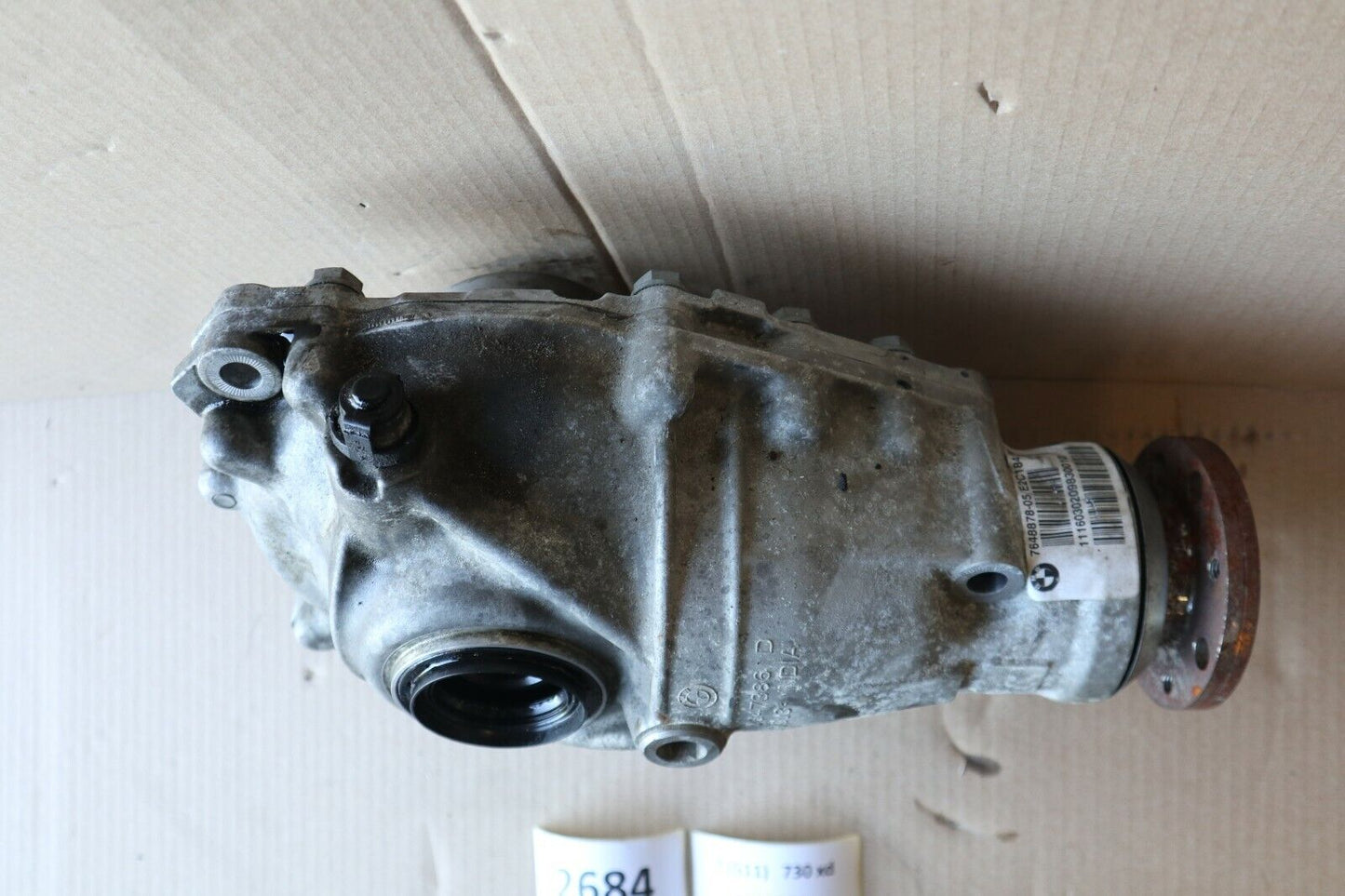 Original BMW G30 G31 G32 G11 G12 Vorderachsgetriebe Diferenţial 2.56 7648878 