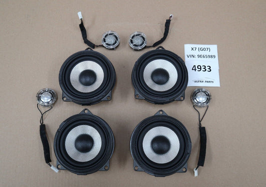 BMW X5 G05 X6 G06 X7 G07 Bowers & Wilkins Lautsprecher SET 2622775 ORIGINAL