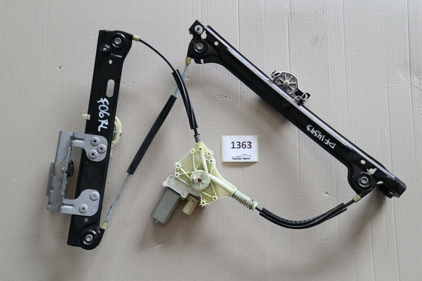 BMW 6er F06 Seilzug Fensterheber Hinten Links Rear Left Window Regulator 7275399