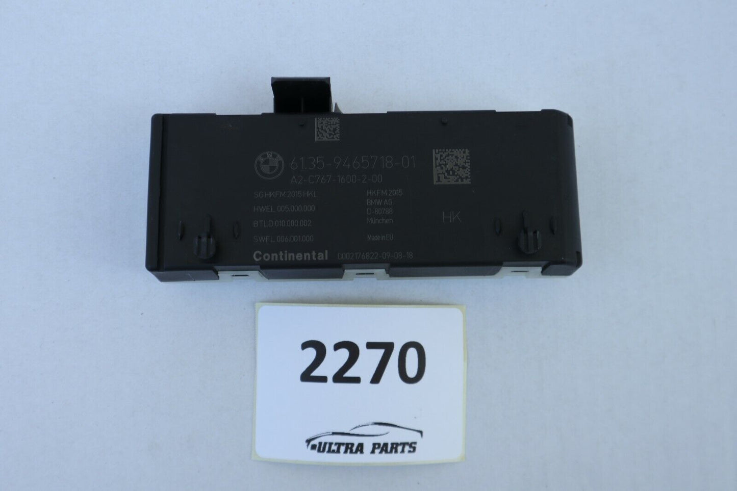 BMW X3 G01 F97 3er G21 Steuergerät Controler clapete spate 9465718 