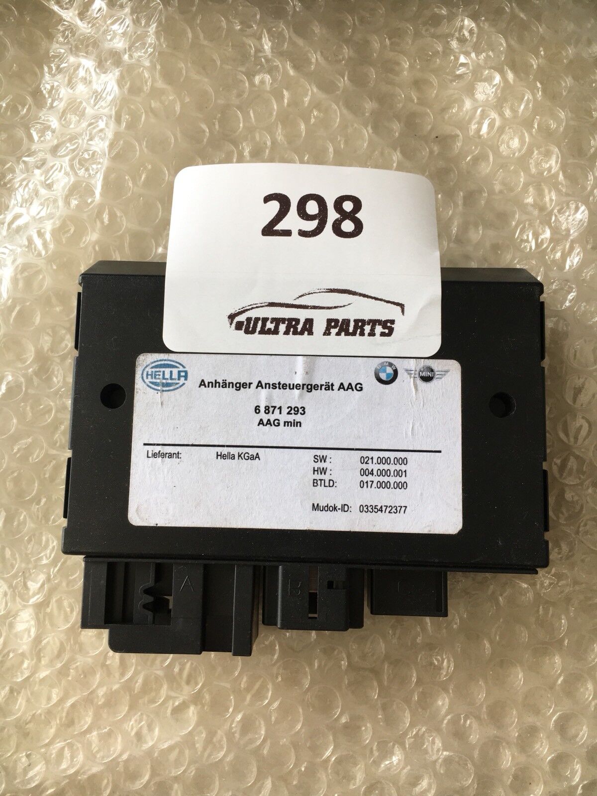 BMW F20 F21 F22 F23 F30 F32 F45 F46 F48 Steuergerät AHK Anhängerkupplung 6871293