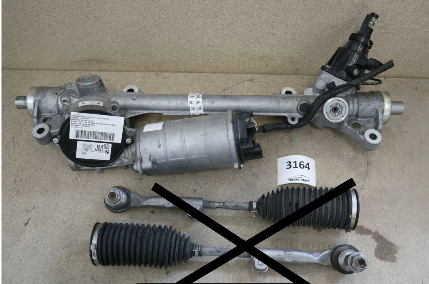 BMW G20 G21 G22 LENKGETRIEBE LENKUNG STEERING RACK ELECTRIC LHD LL 6763697 S2VLA