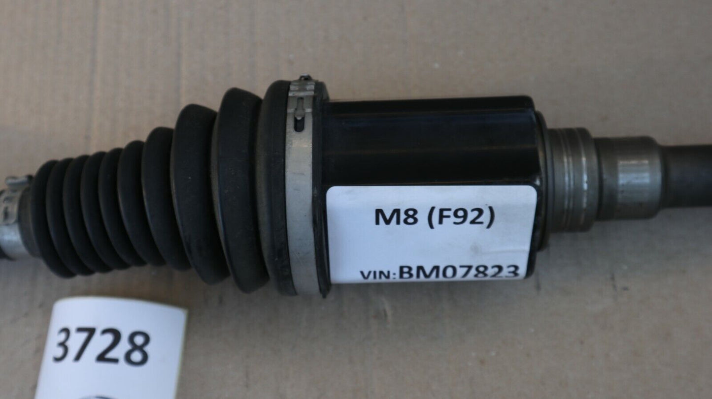 BMW M5 F90 M8 F91 ANTRIEBSWELLE ABTRIEBSWELLE RECHTS OUTPUT SHAFT RIGHT 8062094