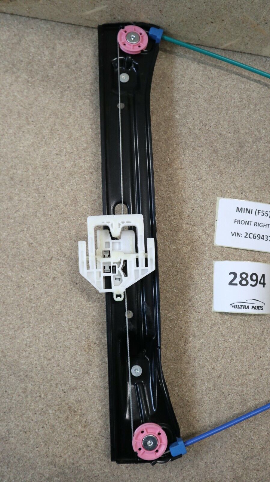 MINI F55  Fensterheber  Passagier 7320278 Passenger window lift mechanism