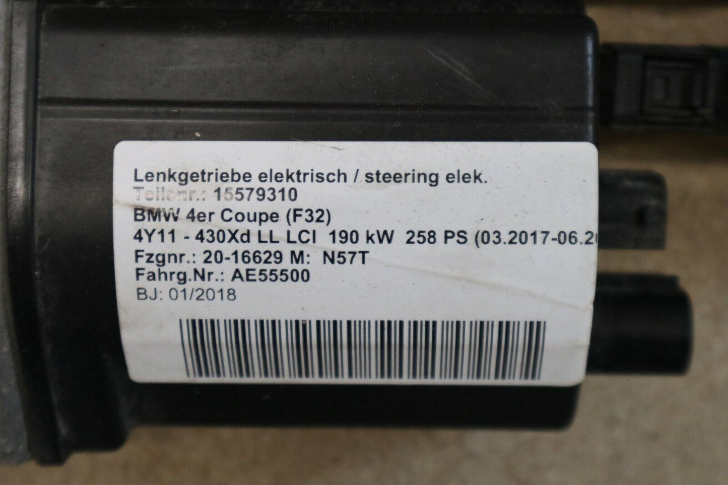 BMW F20 F21 F22 F23 F30 F31 F32 F33 Lenkgetriebe elektrisch 6889125 6881069