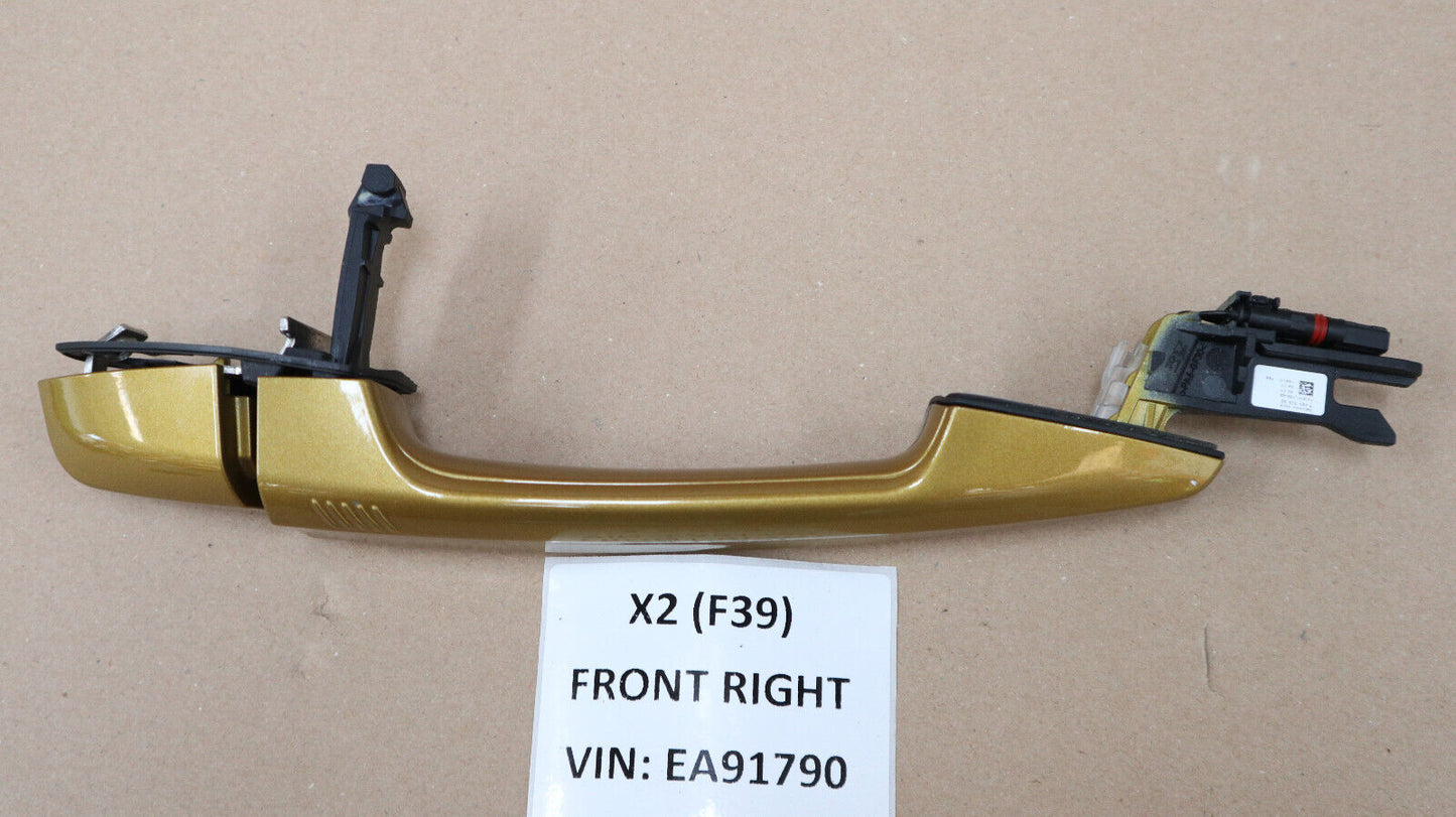 BMW F15 F16 F39 F45 F46 F48 Türgriff rechts Komfort Galvanio Gold BMW 7482538