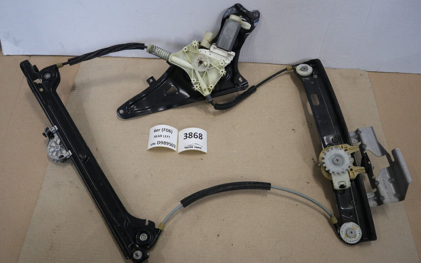 Original BMW 6er F06 & LCI Fensterheber elektrisch mit Motor hinten links