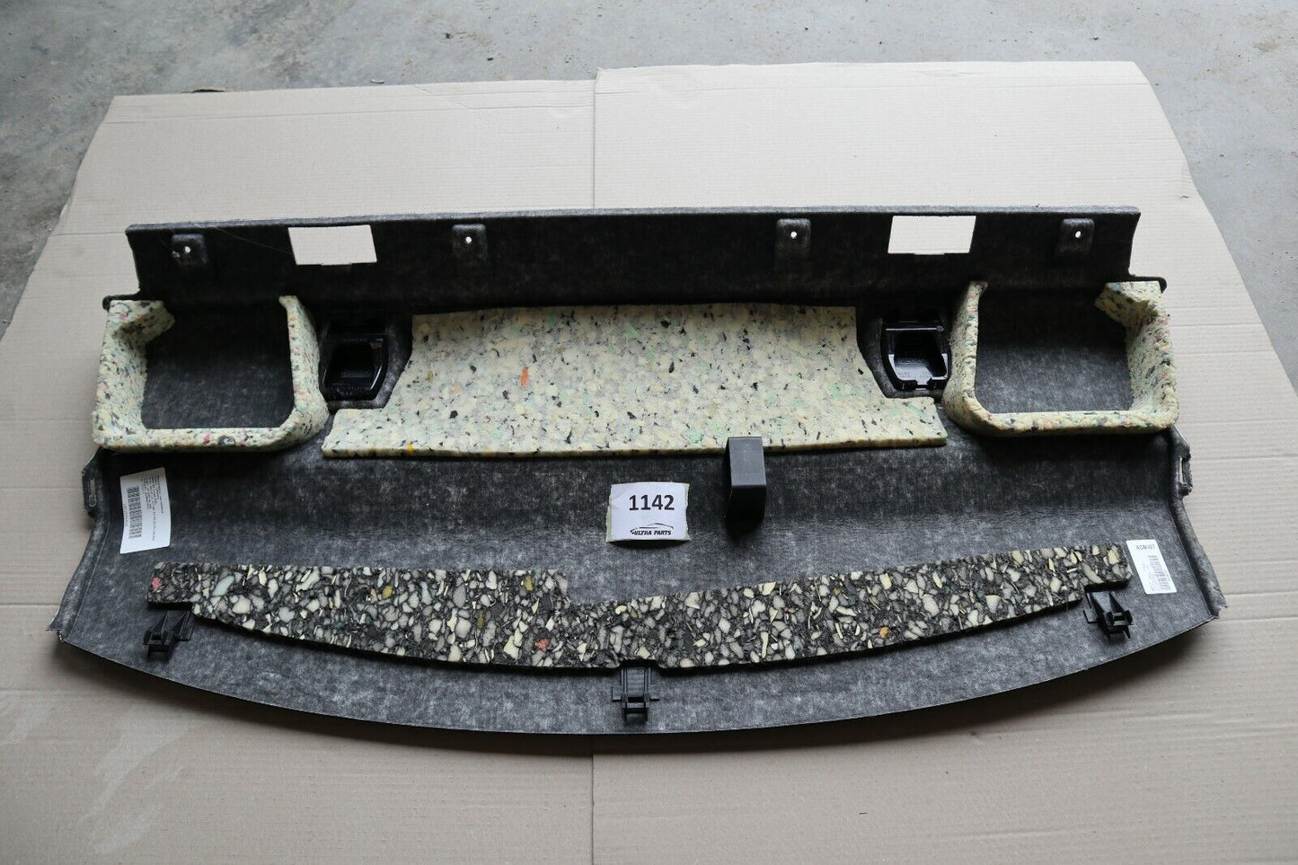 BMW 4er F32 F82 Rear window shelf Hutablage Anthrazit