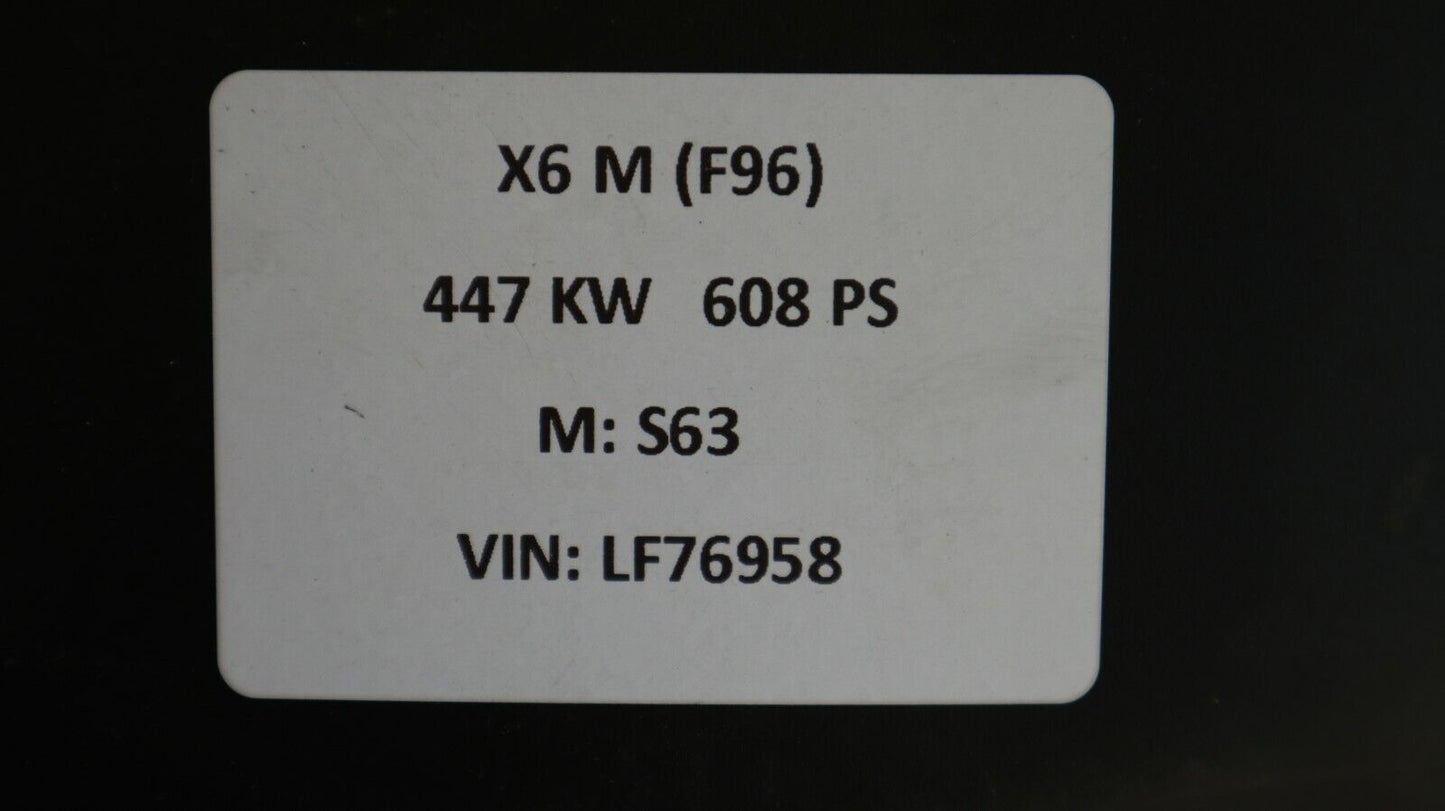 BMW X5 F95 X6 F96 M-Power Luftfilterkasten 1-4 Zyl. 8091491