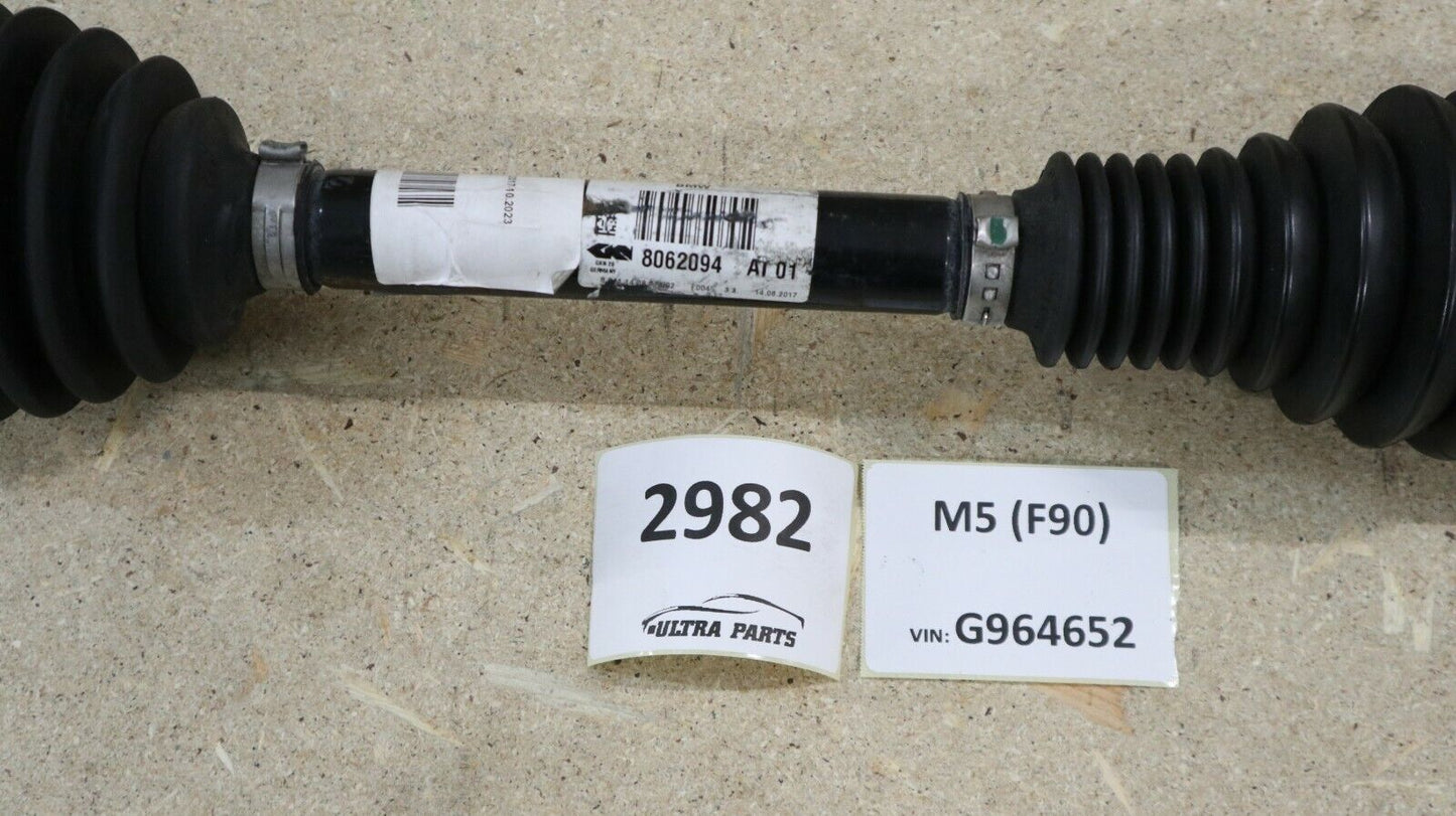 BMW M5 F90 M8 F91 ANTRIEBSWELLE ABTRIEBSWELLE RECHTS OUTPUT SHAFT RIGHT 8062094