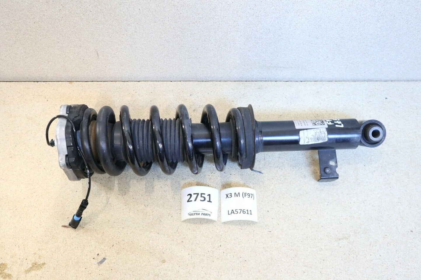 Original BMW X3 F97 X4 F98 M VDC Federbein Stossdämpfer hinten links 8067507