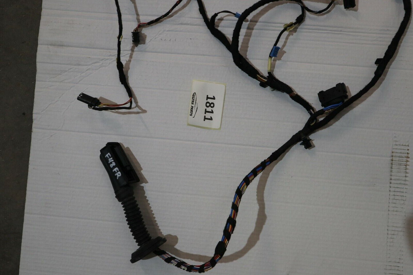 BMW X1 F48 xDrive 25i 2016 LHD Front Right Door Wiring Harness 9384579 10399894