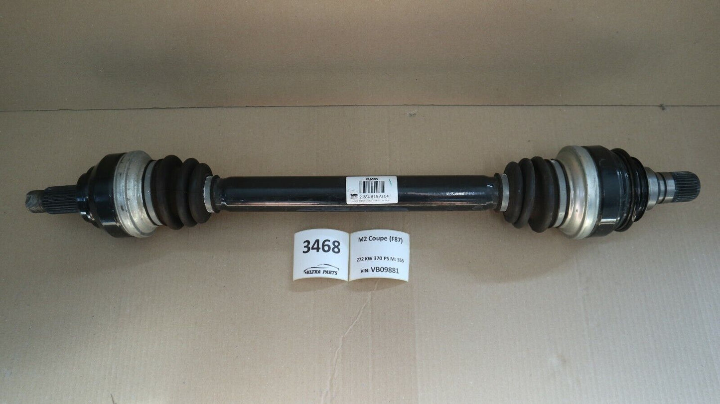 Original BMW F87 F80 F82 F83 Antriebswelle Abtriebswelle hinten links 2284615